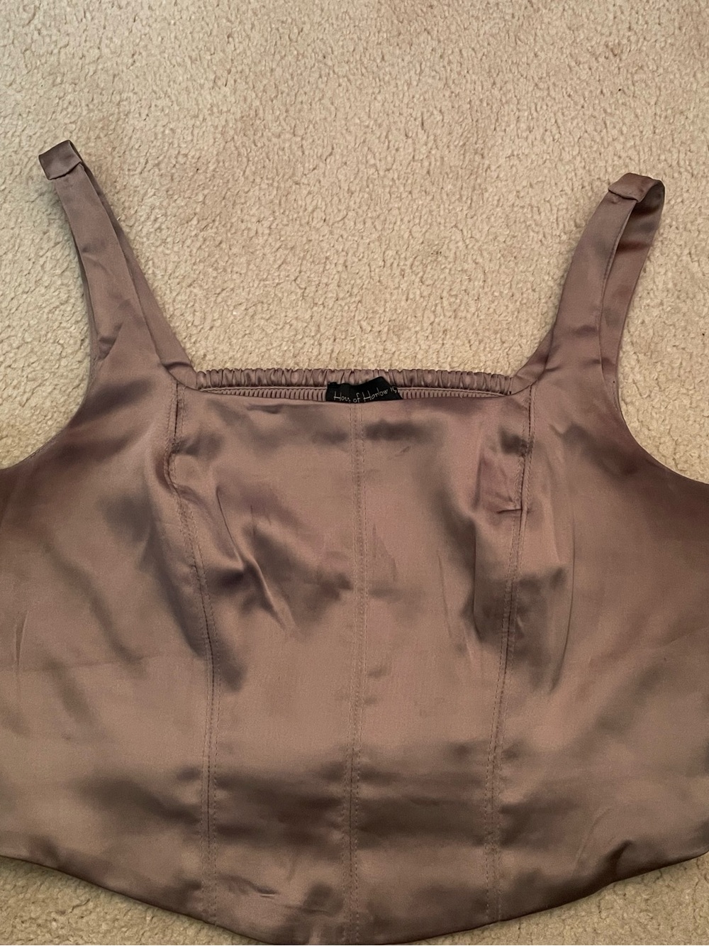 House of Harlow 1960 Satin Top